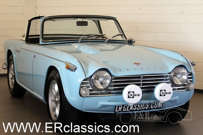 Triumph Classic Cars Triumph Oldtimers For Sale At E R Classic Cars