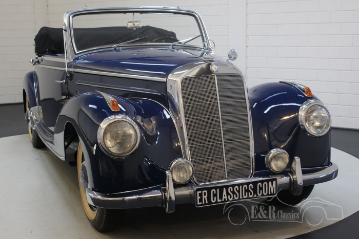 Mercedes Benz 220a Cabriolet 1952 For Sale At Erclassics