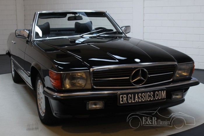 Mercedes Benz 350sl Cabriolet 1978 Triple Black For Sale At Erclassics