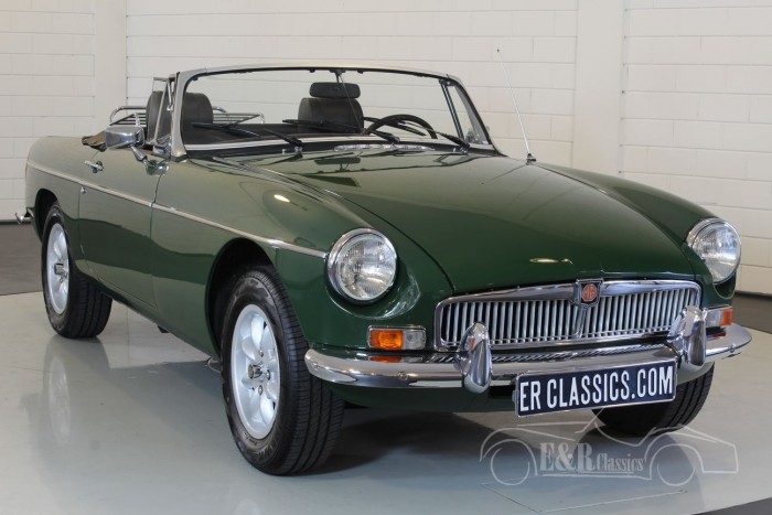 Mgb Cabrio British Racing Green 1976 For Sale At Erclassics
