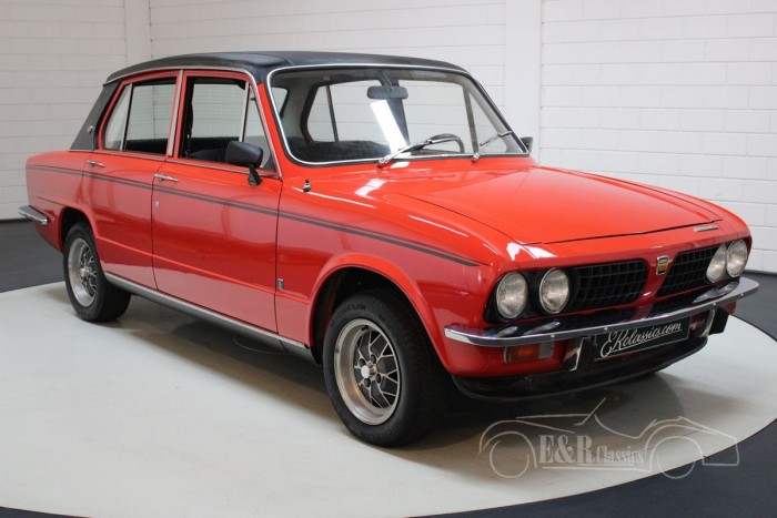 Vanærende skulder binde Triumph Dolomite Sprint Restored 1975 for sale at ERclassics