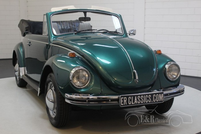 Volkswagen Beetle Cox Cabriolet 1972 Bleu Signature Series 1/43 – Rare Miniature
