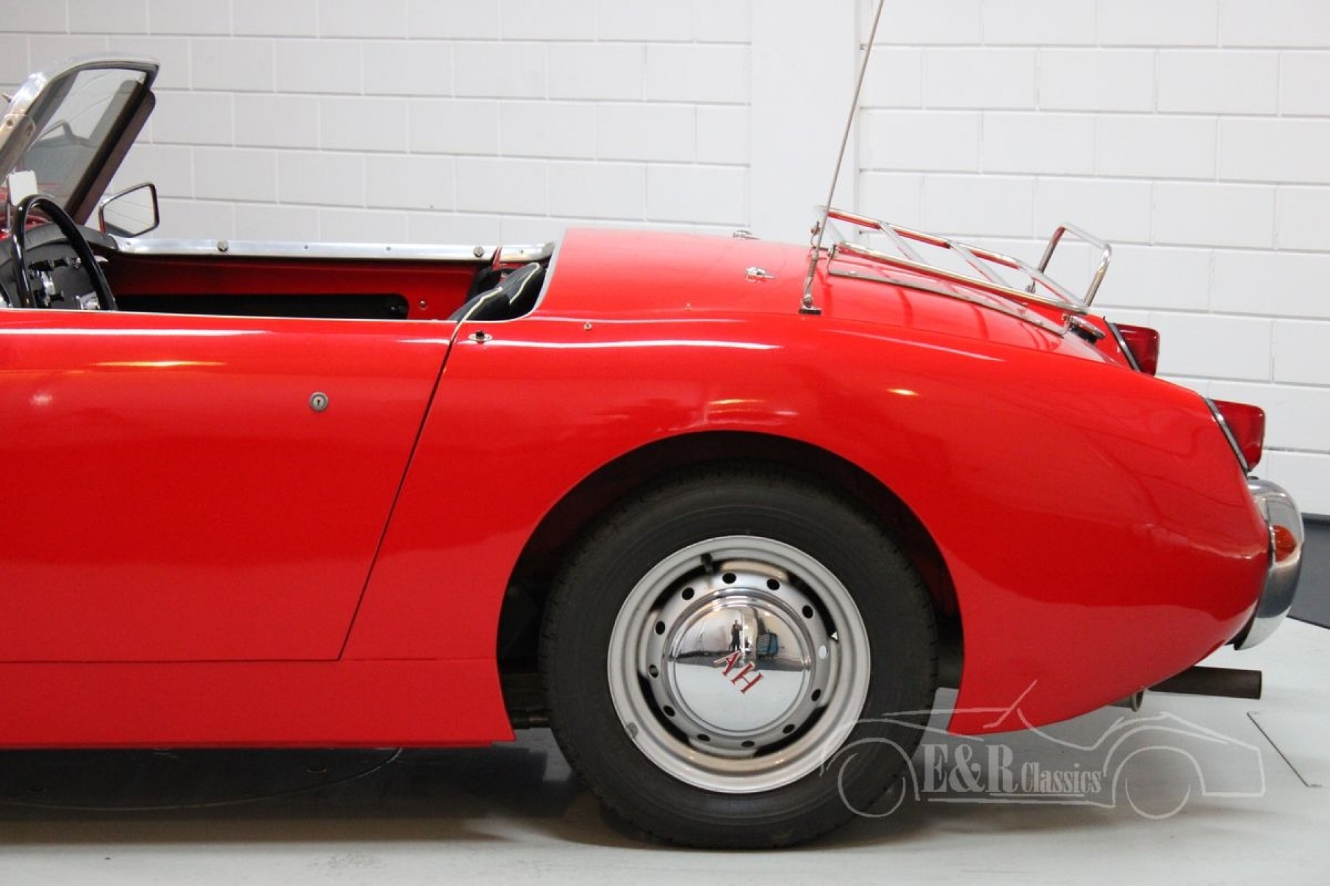 Modèle Réduit Austin Healey Sprite Spider 1961 Rouge 1/18 - Cult Models, Résine, Neuf