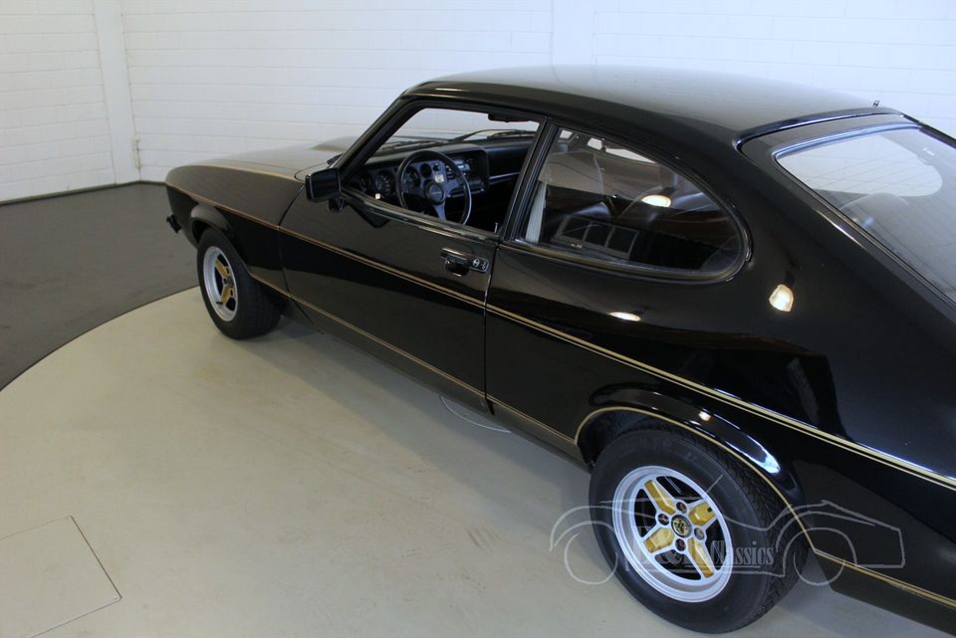 Ford Capri II JPS 1975 for sale at ERclassics Ford Capri II JPS 1975 for sale at ERclassics