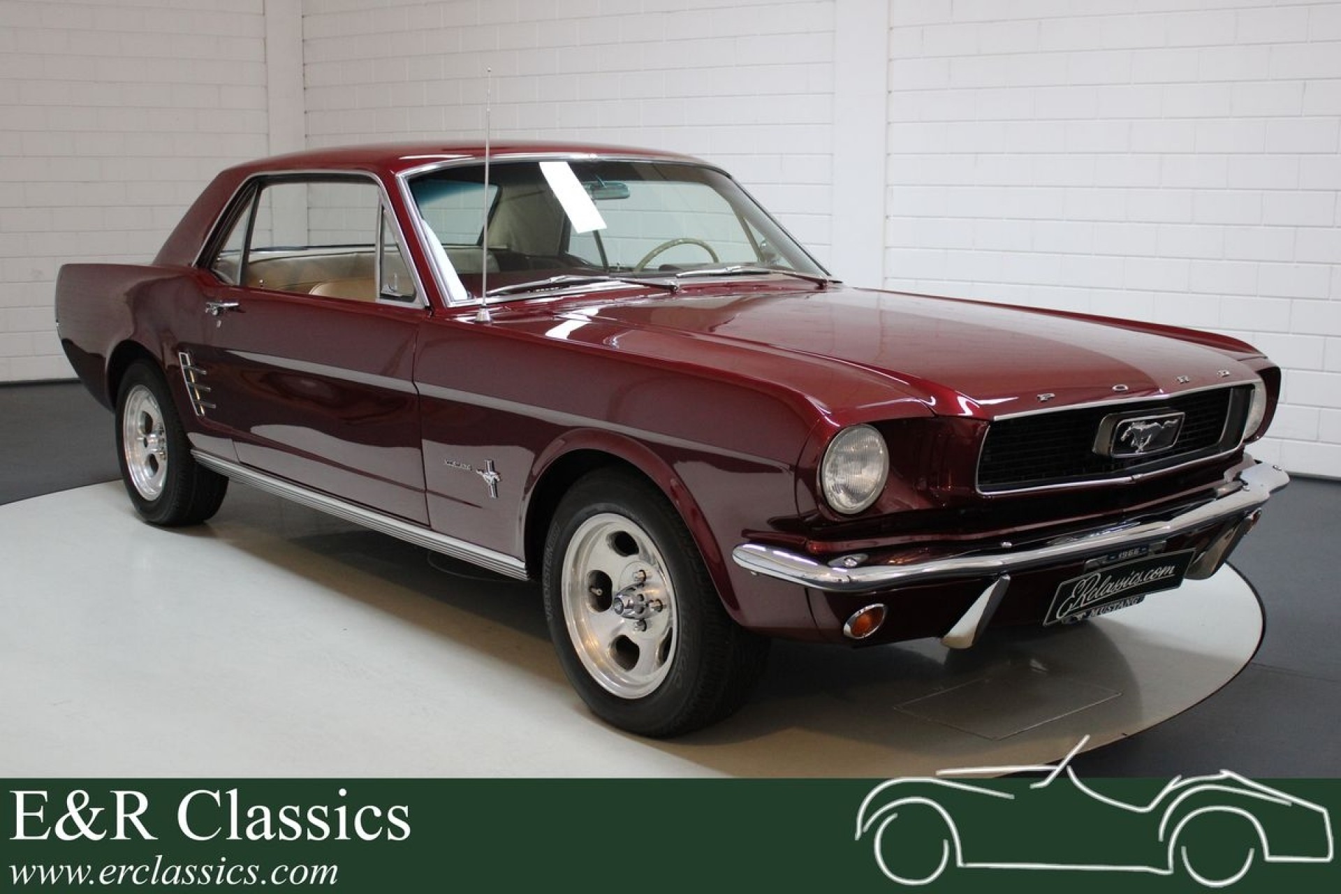 Erclassicsで販売されている非常に良好な状態の1966年型フォードマスタング Erclassicsで販売されている非常に良好な状態の1966年型フォードマスタング