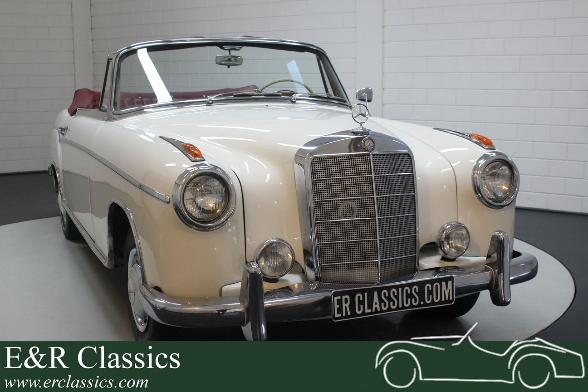 Mercedes Benz 220se Ponton Cabriolet 1960 Na Prodej V Erclassics