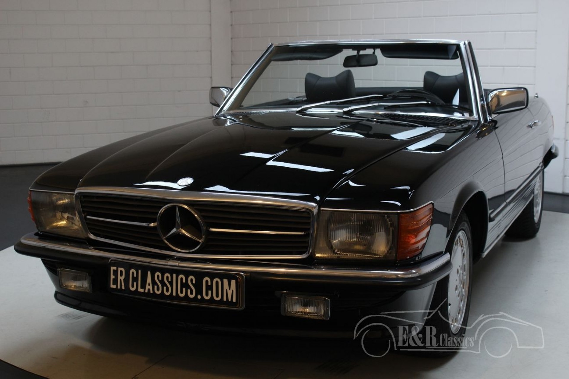 Mercedes Benz 350sl Cabriolet 1978 Triple Black For Sale At Erclassics