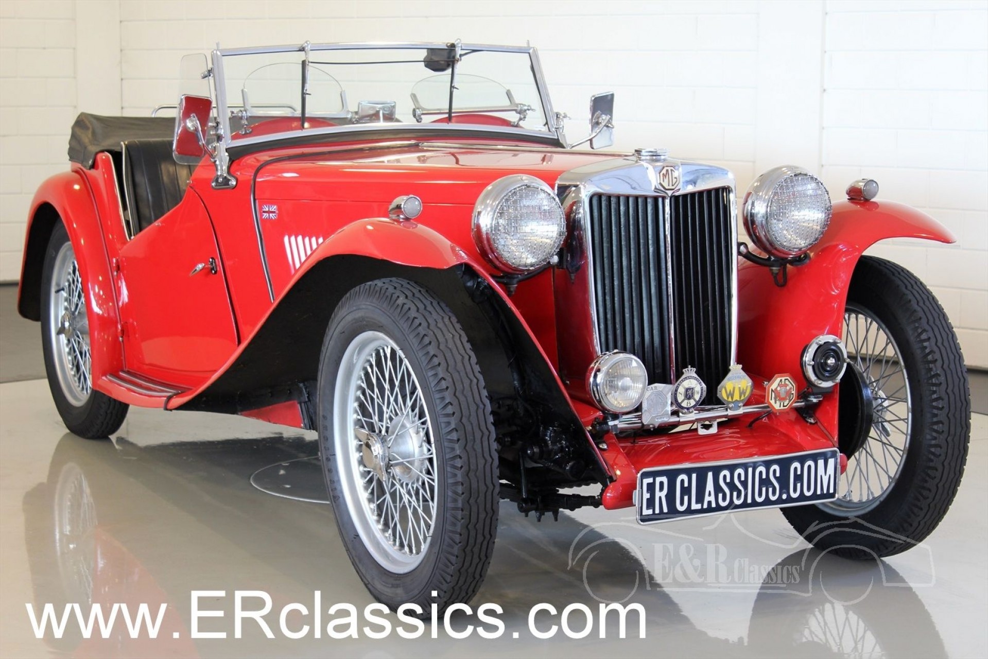 Mg Tc Roadster 1948 For Sale At Erclassics