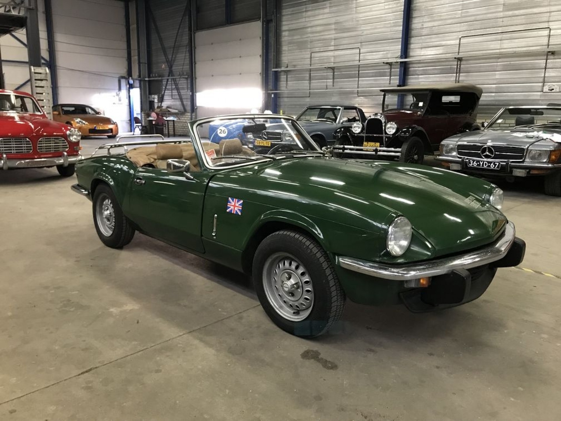 Triumph spitfire race cars