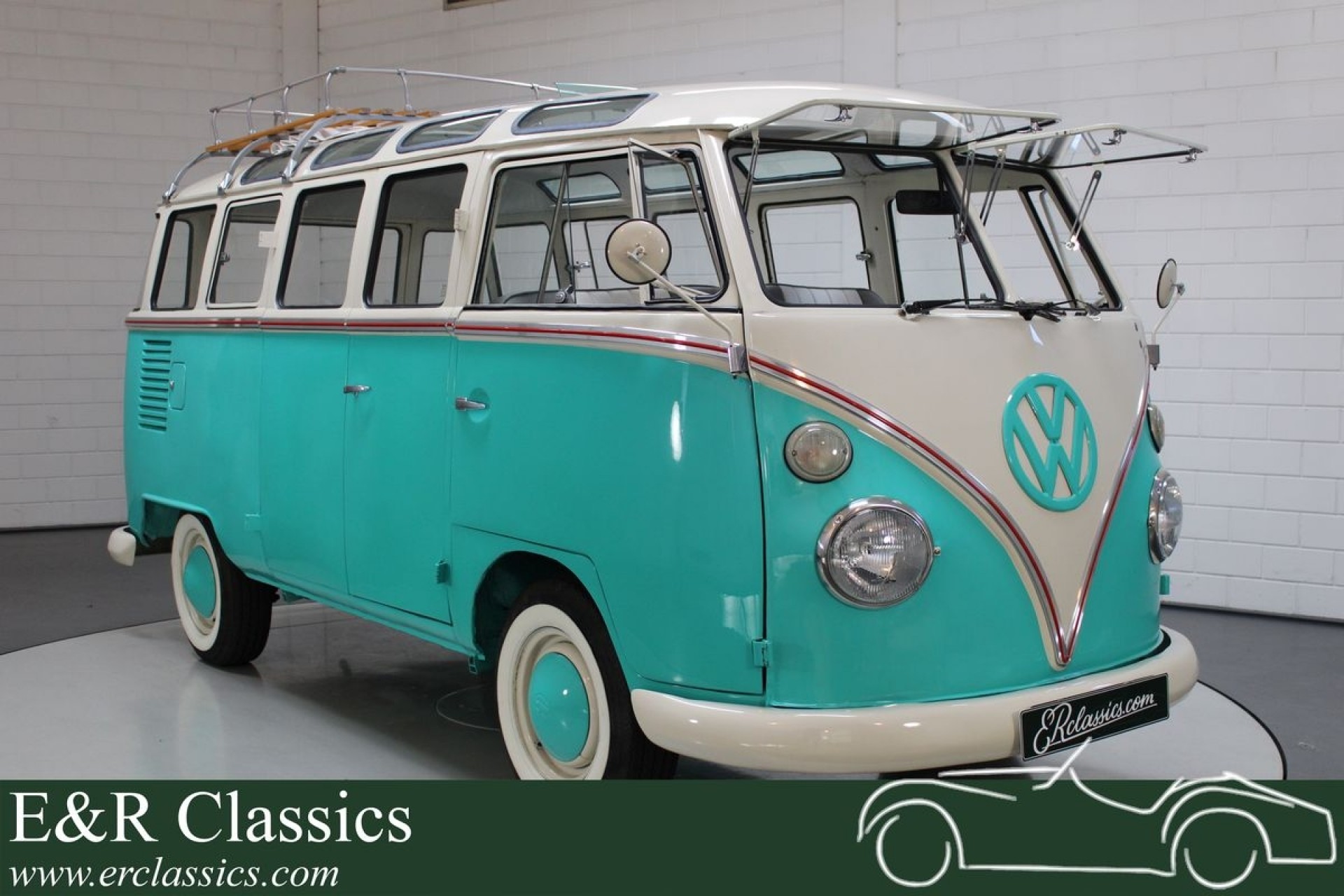 browser pakket Weggelaten Volkswagen T1 Samba Bus 1971 for sale at ERclassics